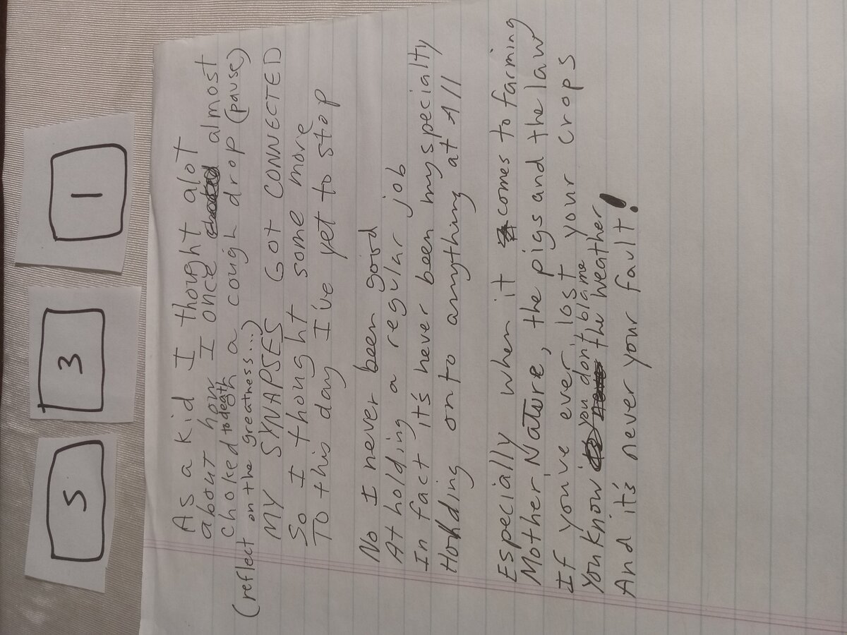 Item 531 — As a kid I thought alot, picture 1 of 3