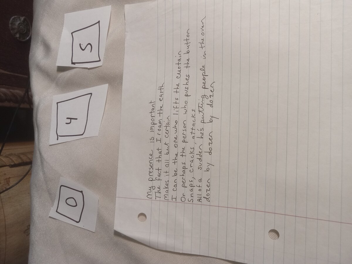 Item 45 — My presence is important, picture 1 of 1