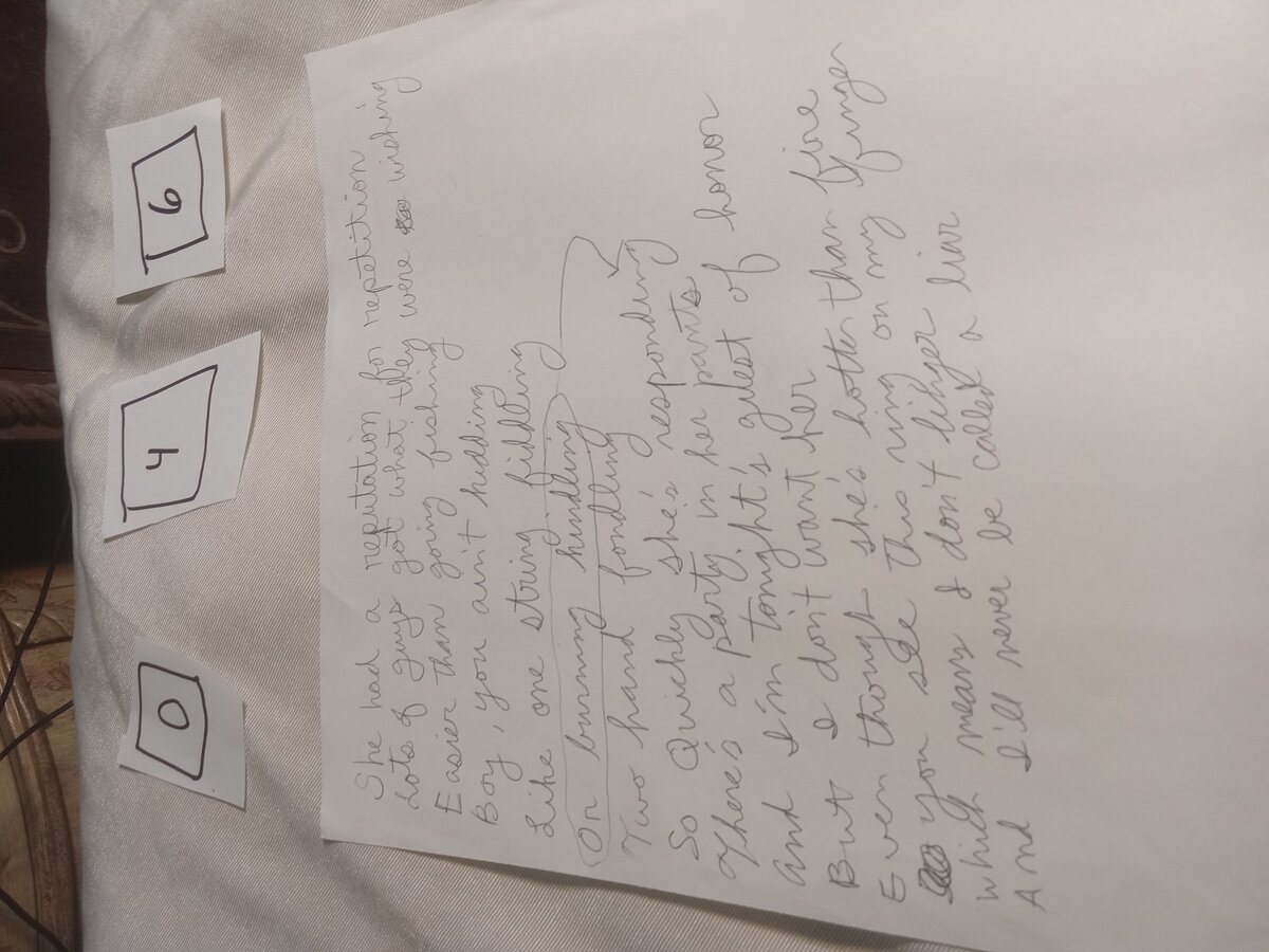 Item 46 — She had a reputation for repetition, picture 1 of 1
