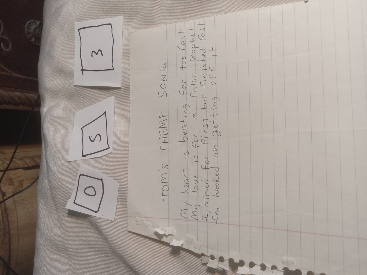 Item 53 — TOM'S THEME SONG, picture 1 of 1
