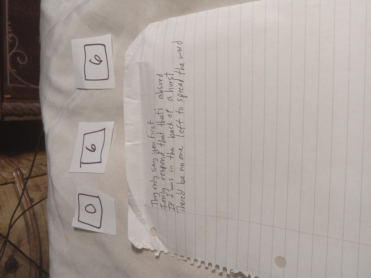 Item 66 — They only say you first, picture 1 of 1