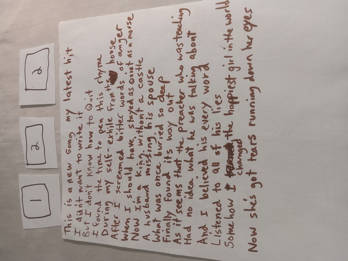 Item 122 — This is a new song, picture 1 of 1