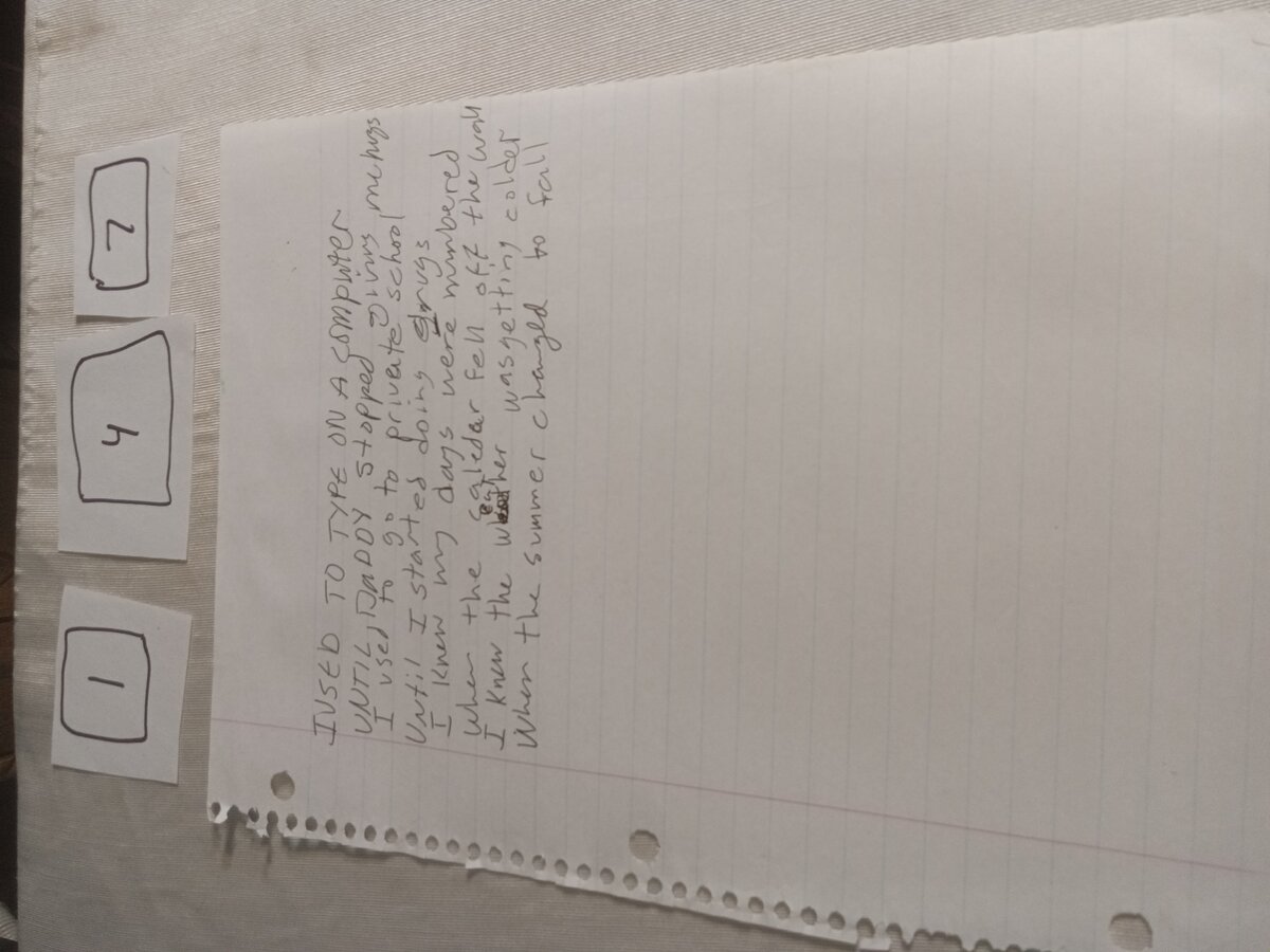 Item 147 — I used to type on a computer, picture 1 of 1