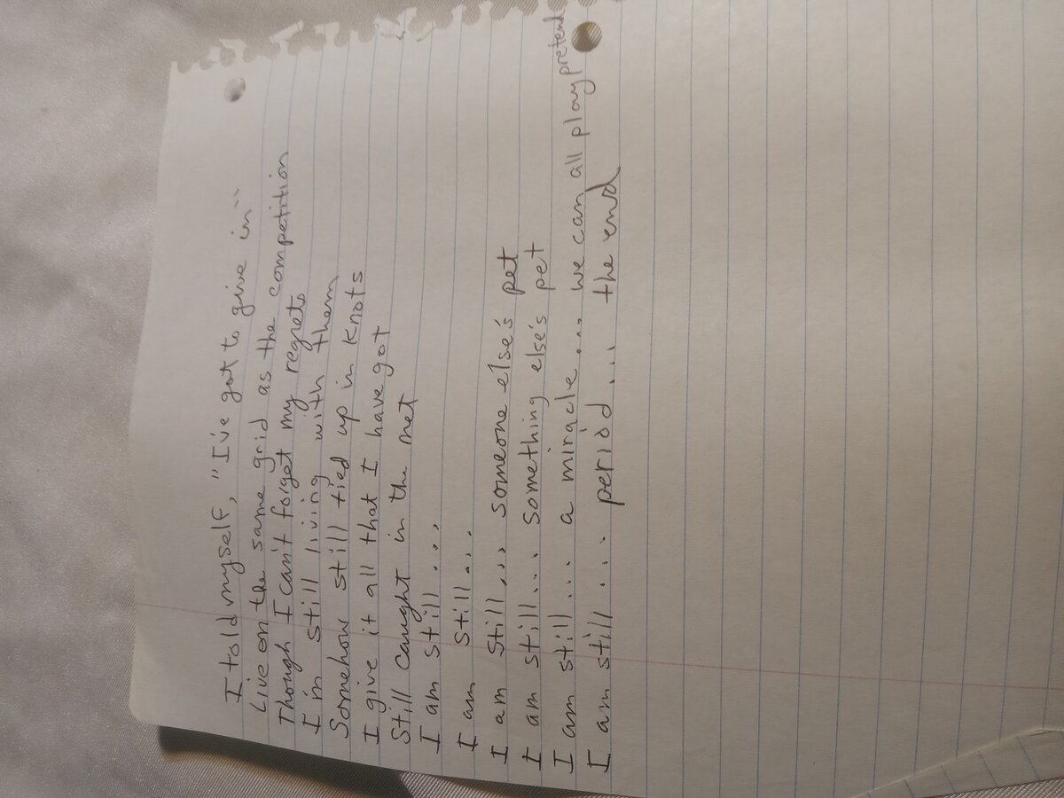 Item 720 — I told myself, 'I've got to give in', picture 2 of 2