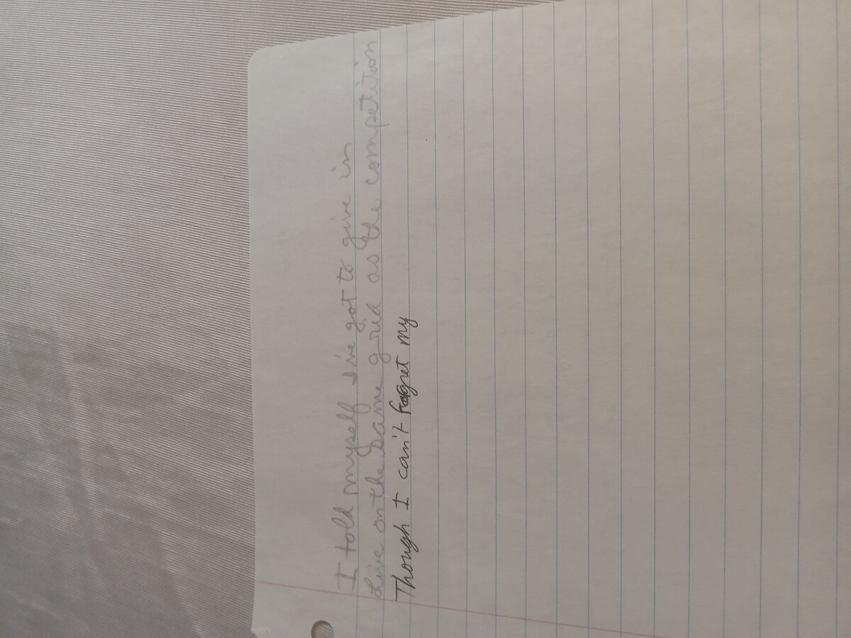 Item 916 — I told myself I've got to give in, picture 2 of 2