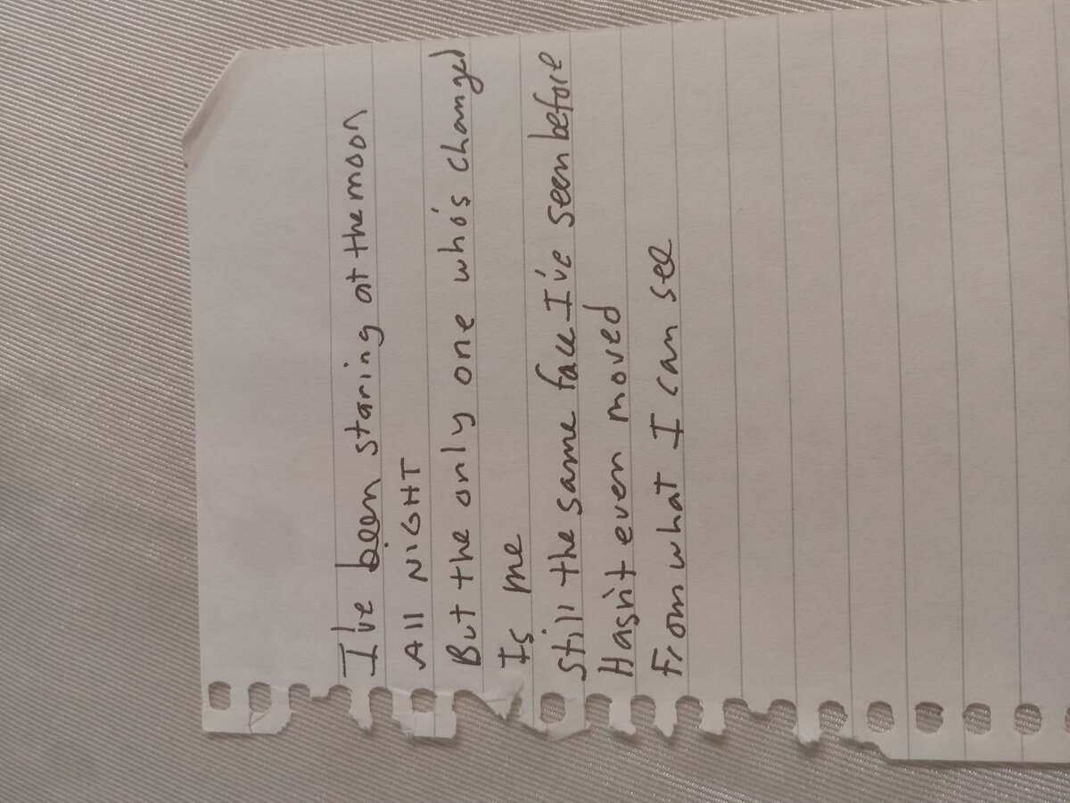 Item 824 — I've been staring at the moon, picture 2 of 2