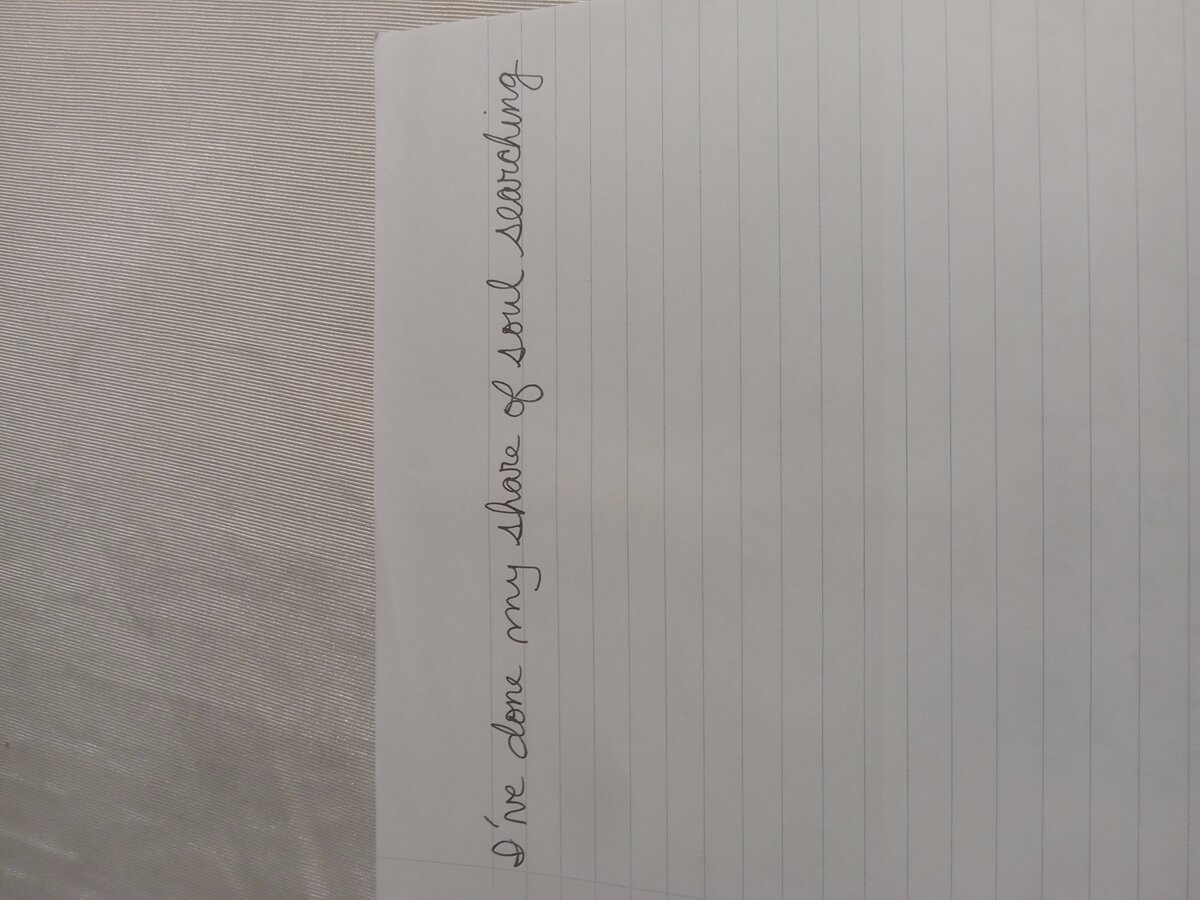 Item 861 — I've done my share of soul searching, picture 2 of 2