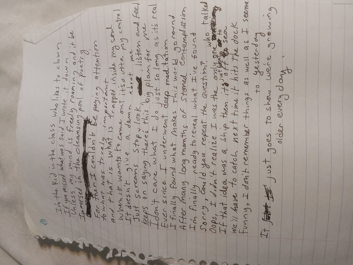 Item 539 — I'm the kid in the class who likes to clown, picture 2 of 2