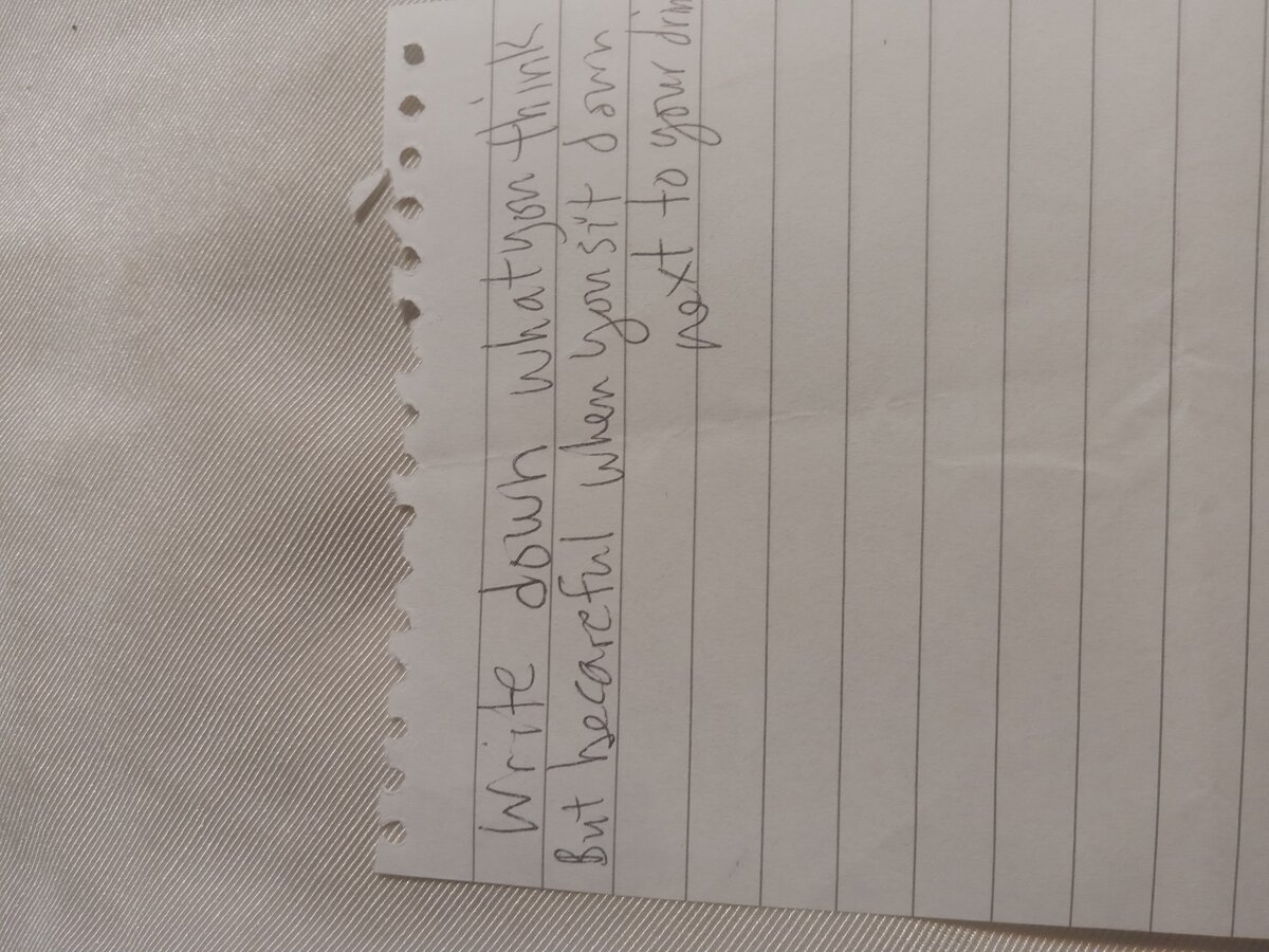 Item 833 — Write down what you think, picture 2 of 2