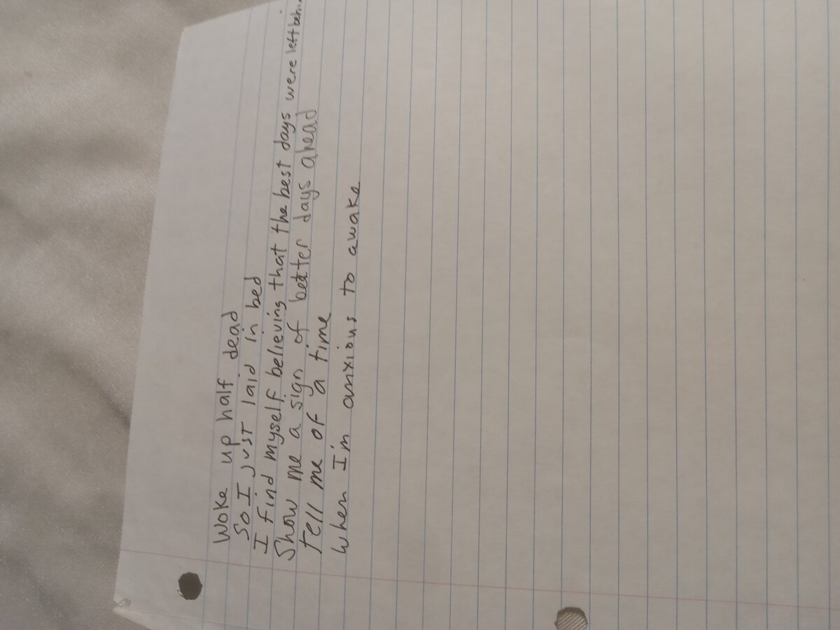 Item 1050 — Woke up half dead, picture 2 of 2