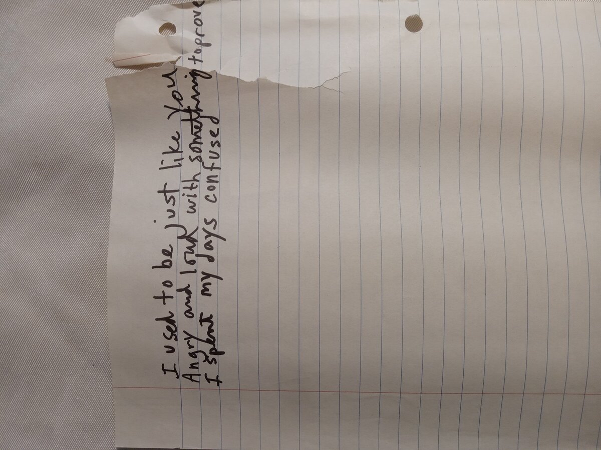 Item 1028 — I used to be just like you, picture 2 of 2