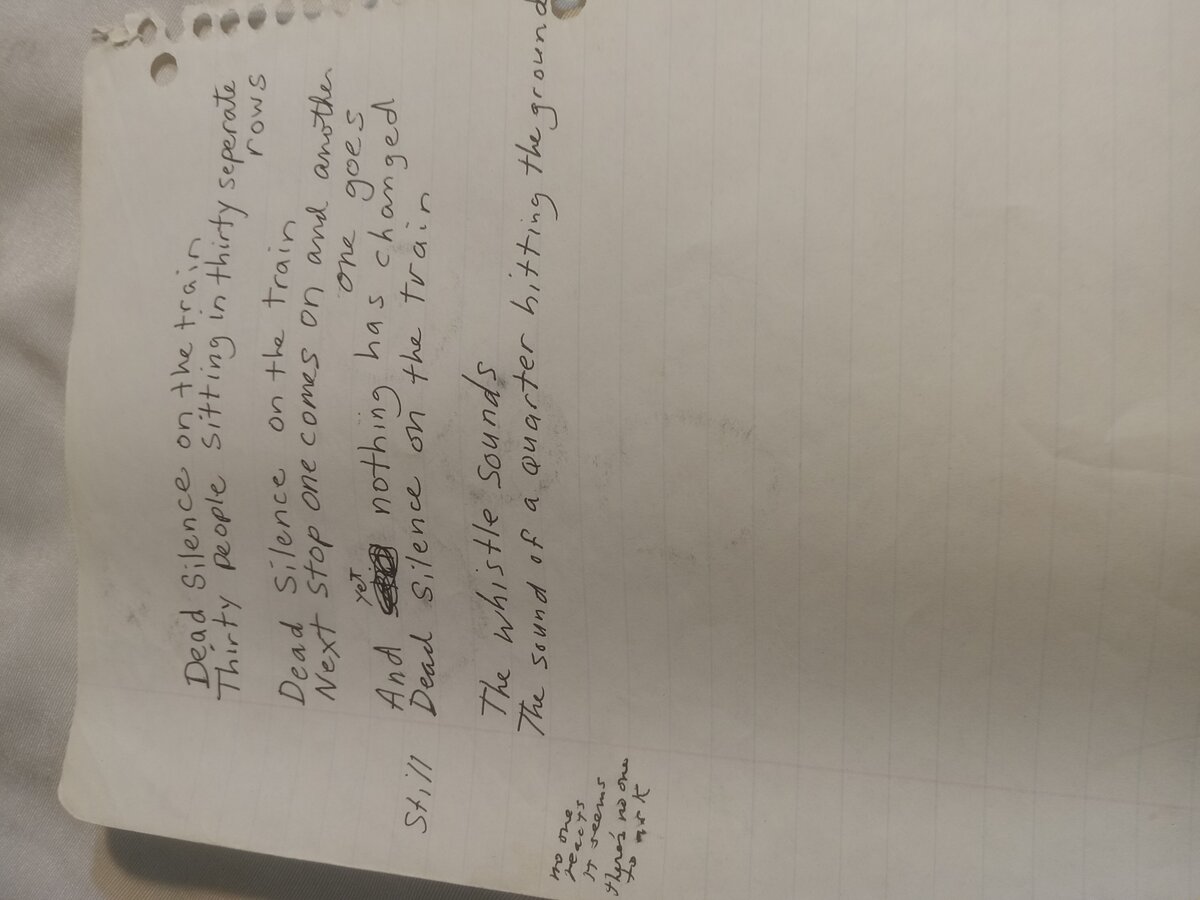 Item 790 — Dead Silence on the train, picture 2 of 2