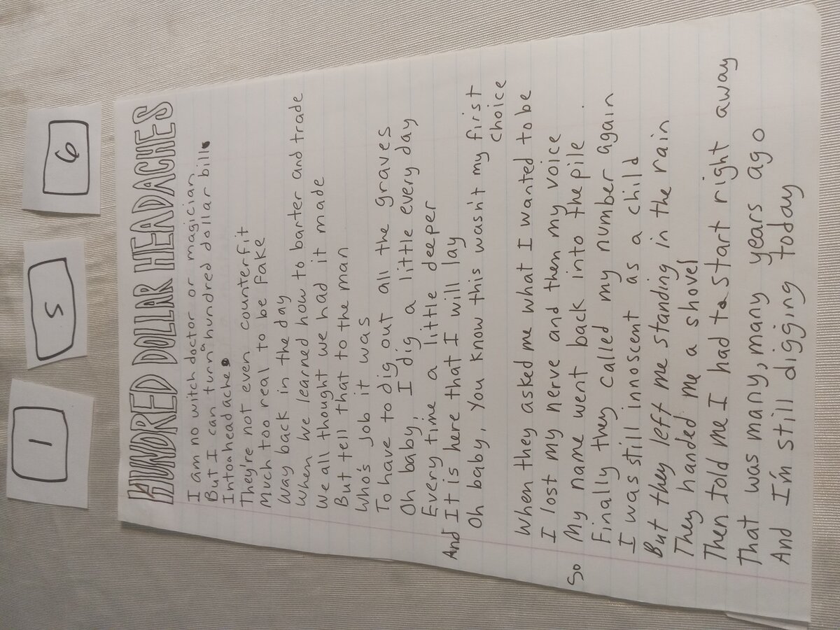 Item 156 — HUNDRED DOLLAR HEADACHES, picture 1 of 2