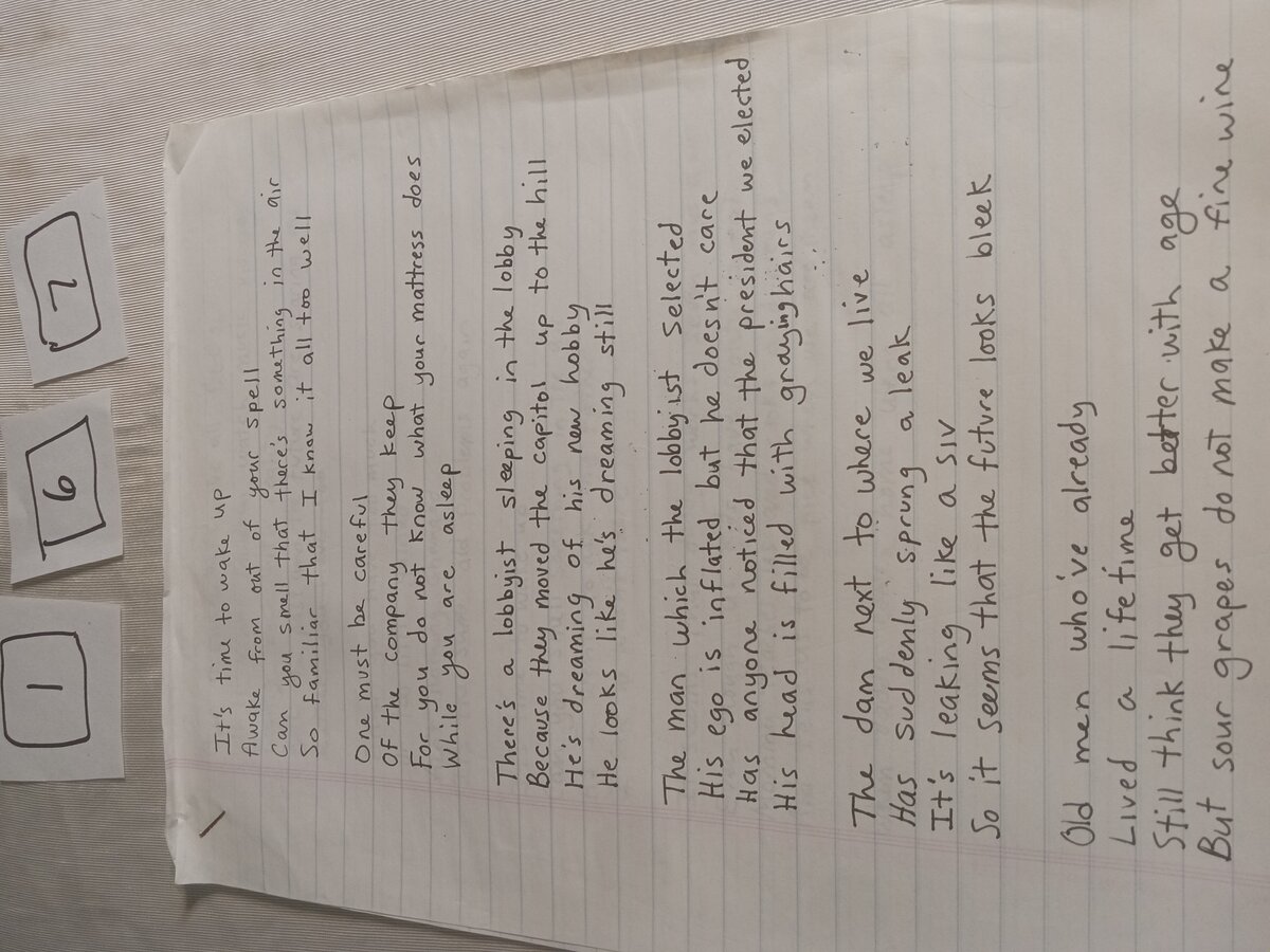 Item 167 — It's time to wake up, picture 1 of 2