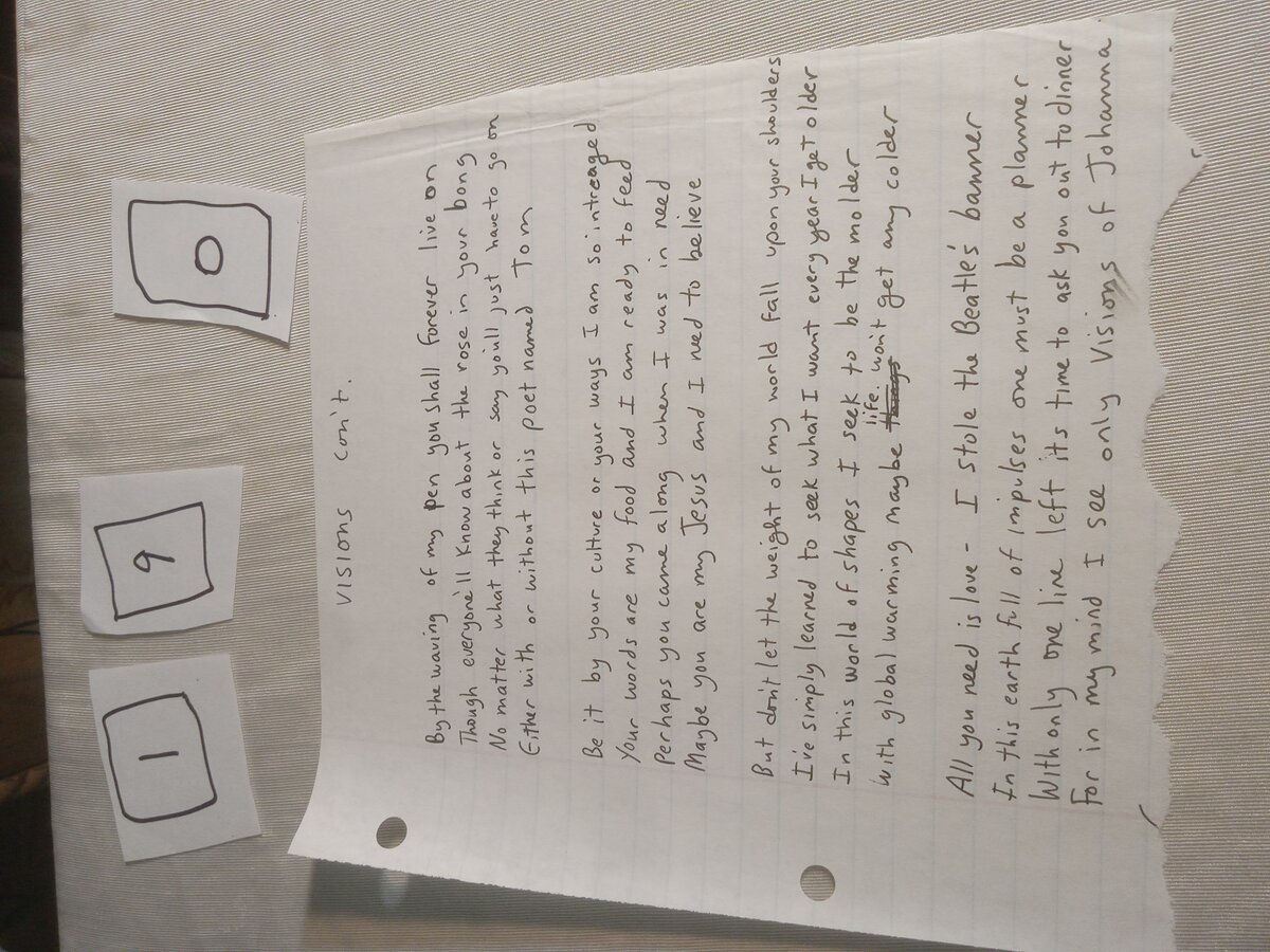 Item 190 — VISIONS, picture 3 of 3