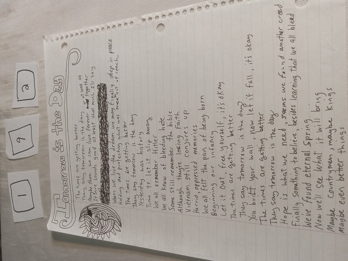 Item 192 — Tomorrow is the Day, picture 1 of 1