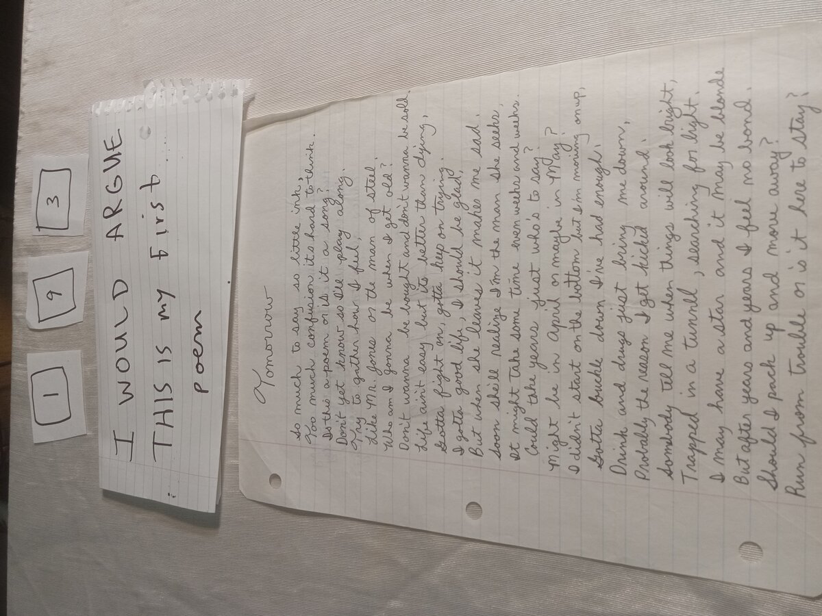 Item 193 — Tomorrow, picture 1 of 3