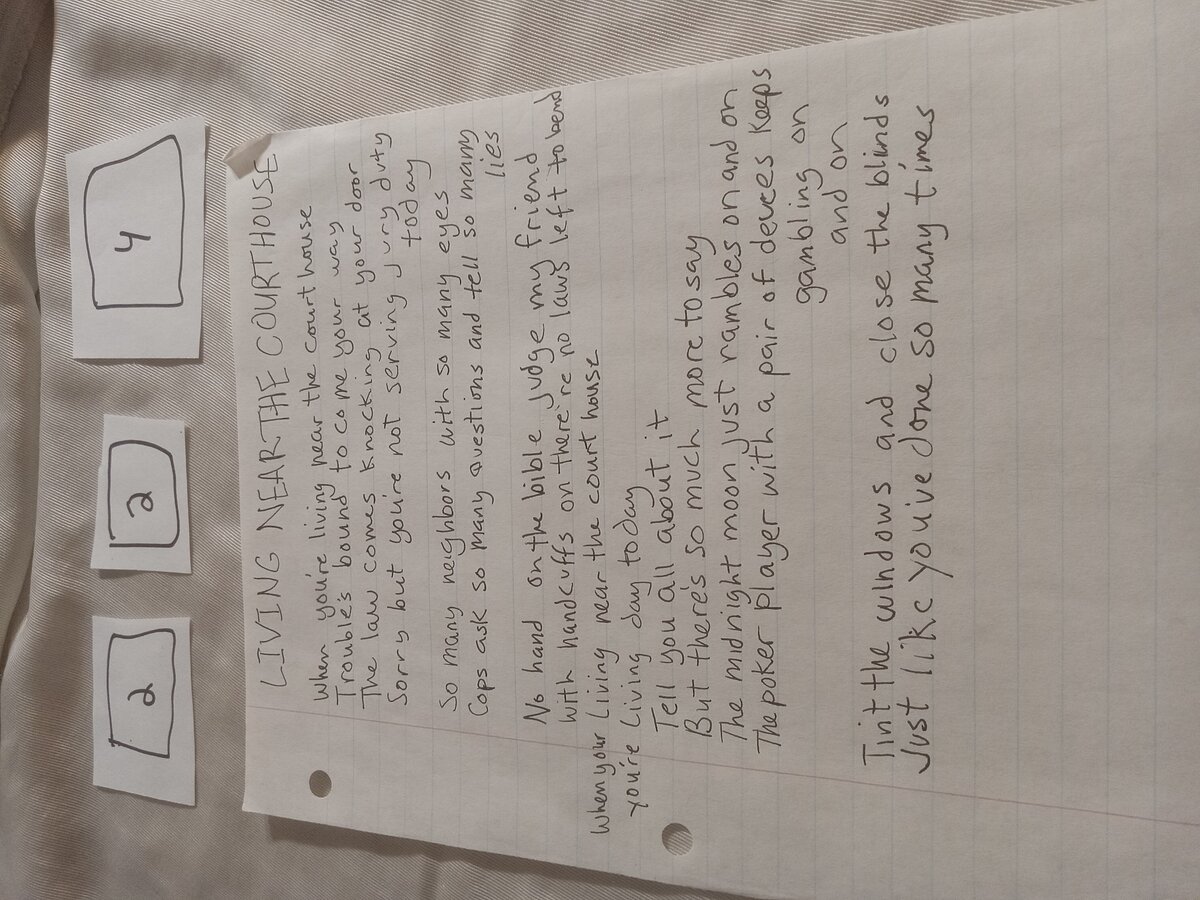 Item 224 — LIVING NEAR THE COURTHOUSE, picture 1 of 1