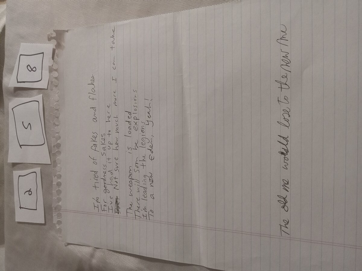 Item 258 — I'm tired of fakes and flakes, picture 1 of 1