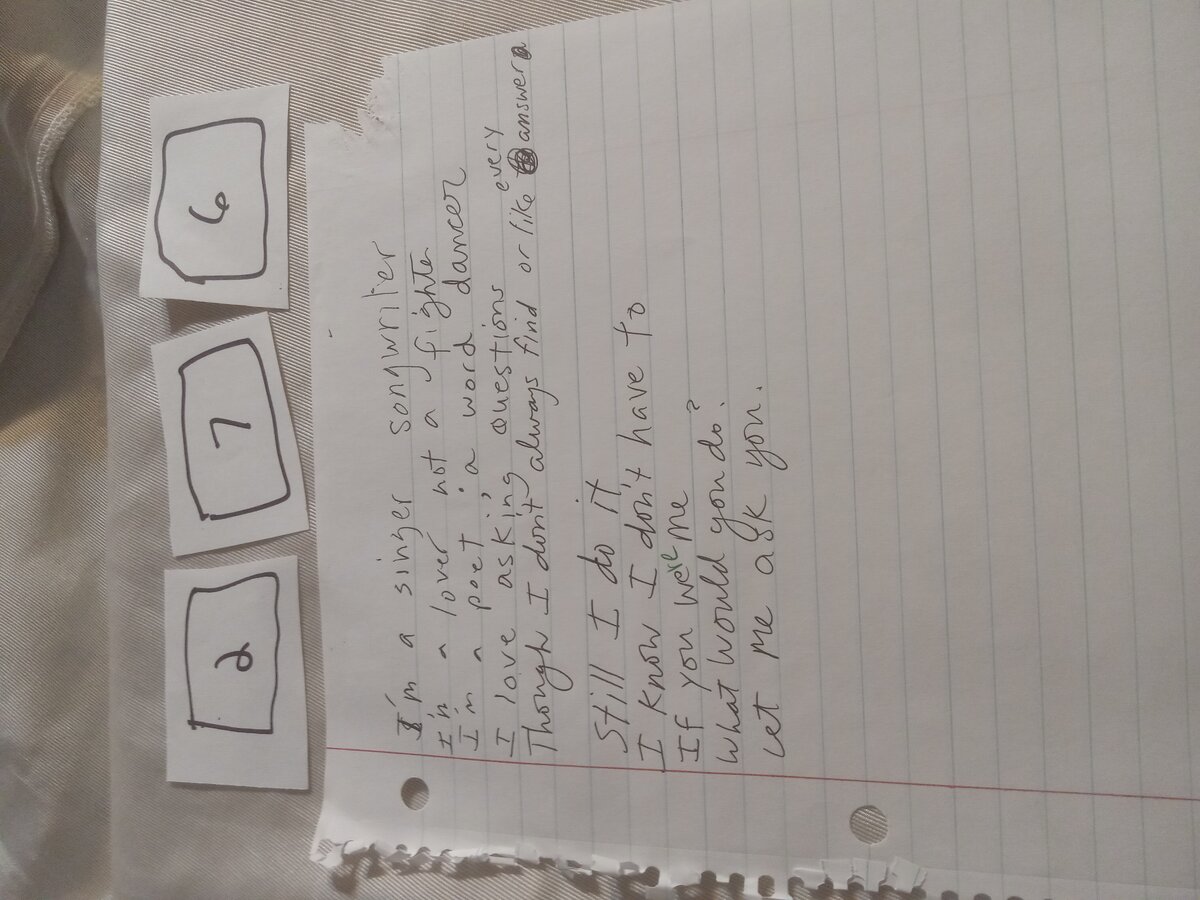Item 276 — I'm a singer songwriter, picture 1 of 1