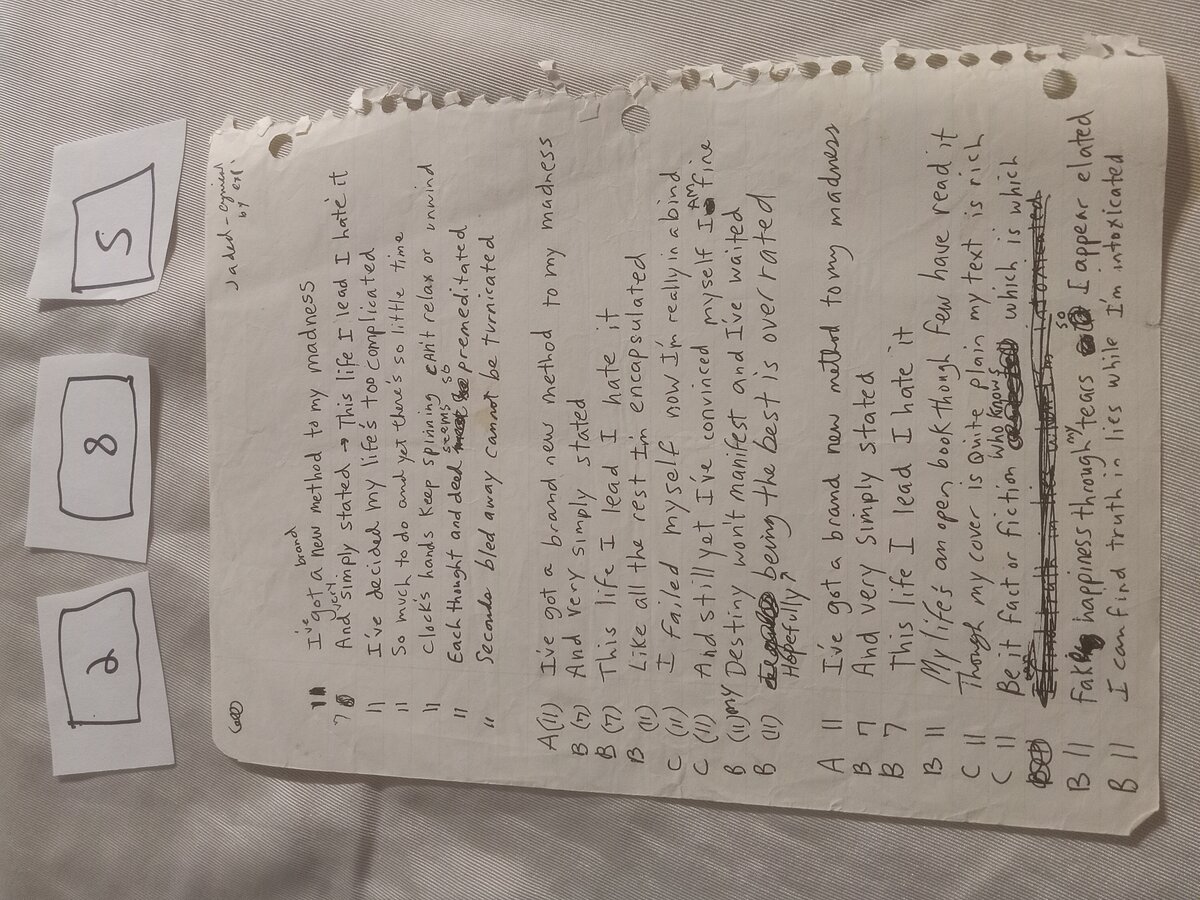 Item 285 — I've got a brand new method to my madness, picture 1 of 1