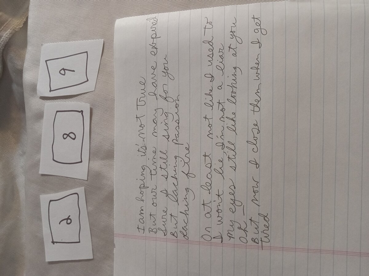 Item 289 — I am hoping it's not true, picture 1 of 1