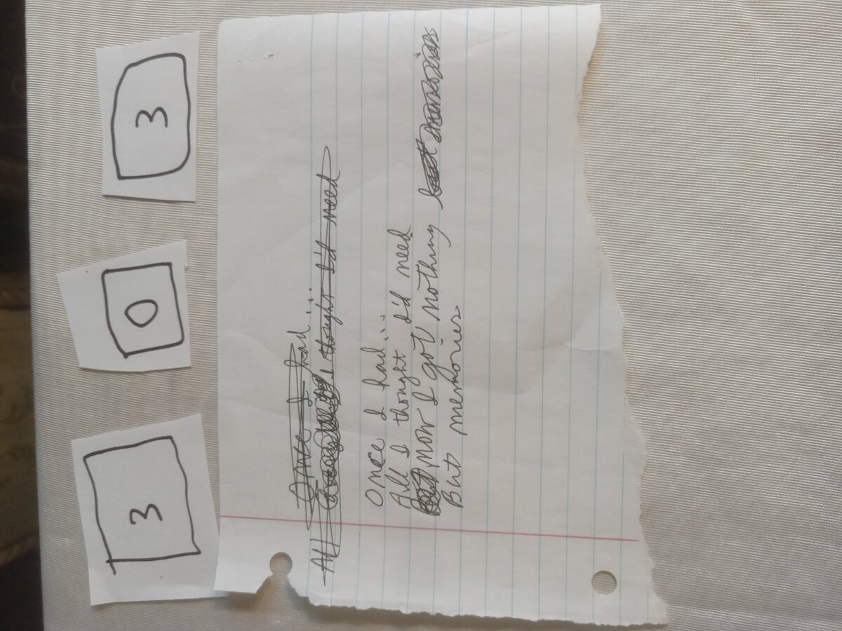 Item 303 — Once I had... All I thought I'd need, picture 1 of 1