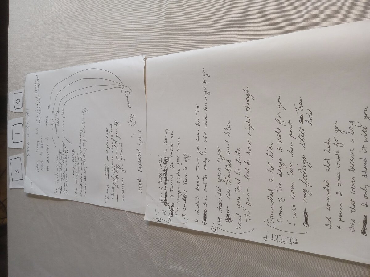 Item 310 — I found truth within a song / SONG STRUCTURE, picture 1 of 3
