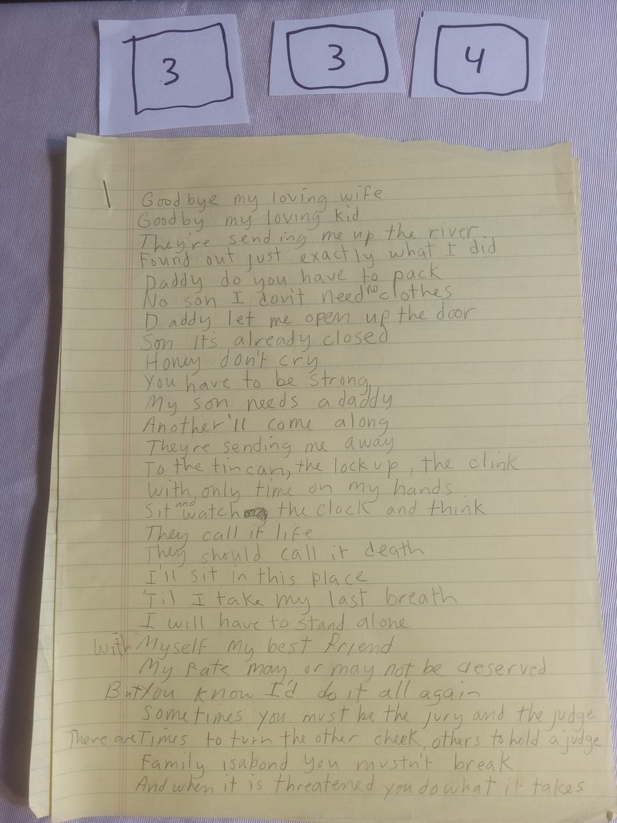 Item 334 — Goodbye my loving wife, picture 1 of 2