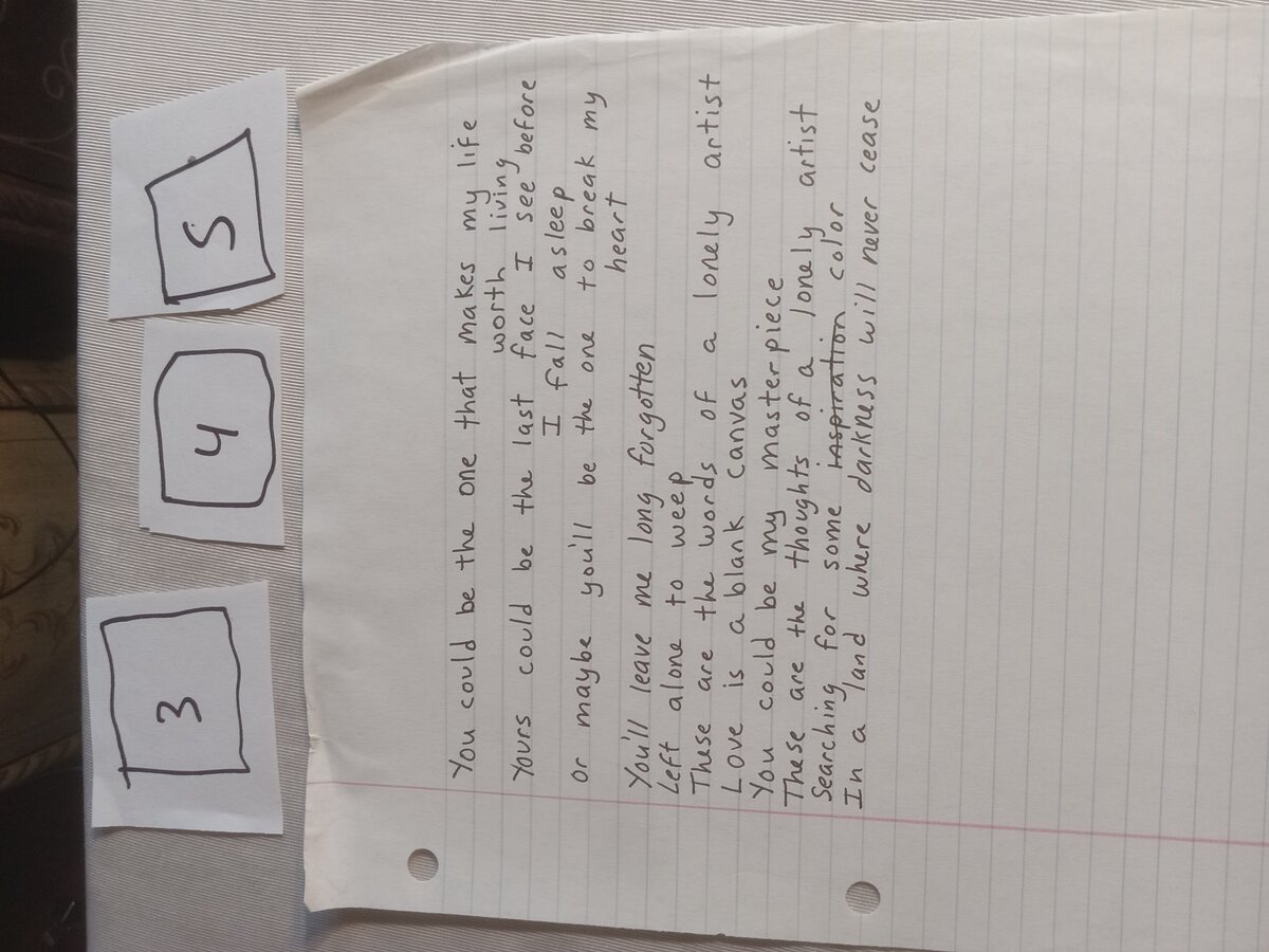 Item 345 — You could be the one that makes my life, picture 1 of 1