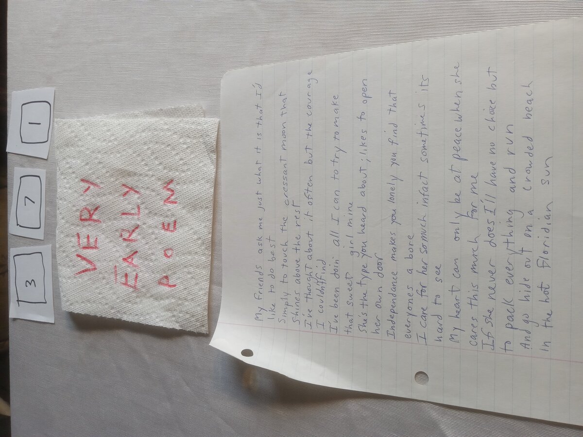 Item 371 — My friends ask me just what it is that I'd like to do best, picture 1 of 2