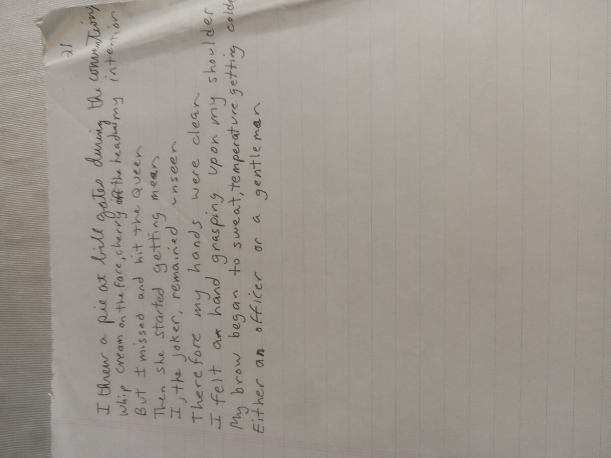 Item 746 — I threw a pie at bill gates during the convention, picture 2 of 2