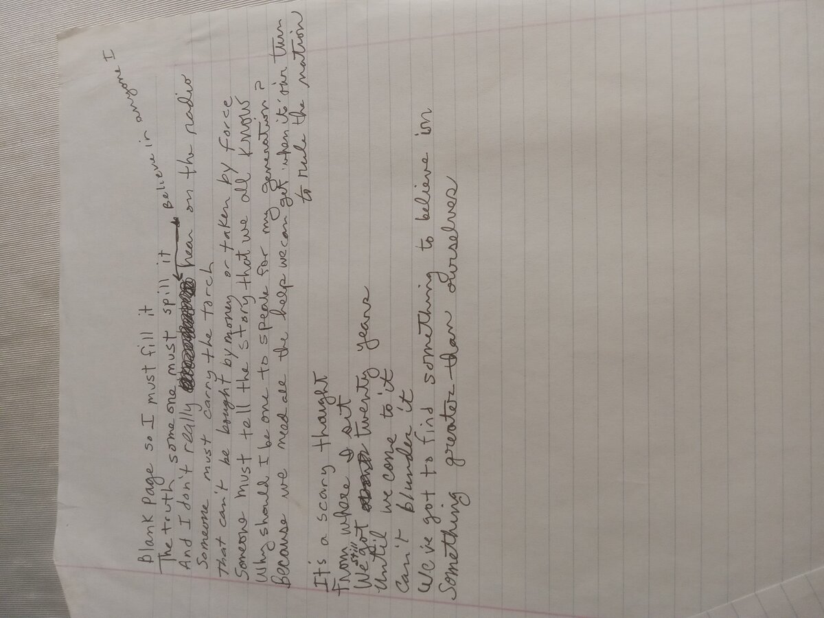 Item 747 — Blank Page so I must fill it, picture 2 of 2