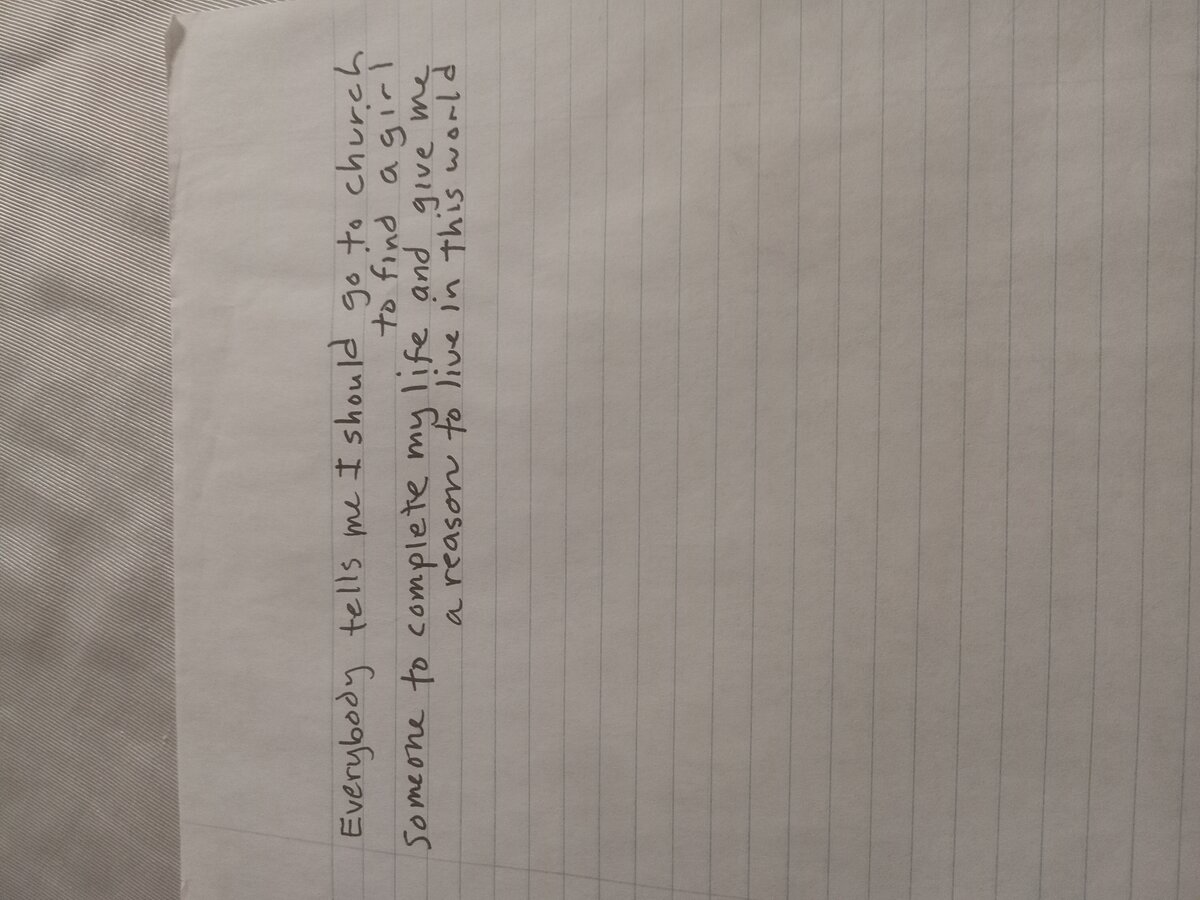 Item 962 — Everybody tells me I should go to church, picture 2 of 2