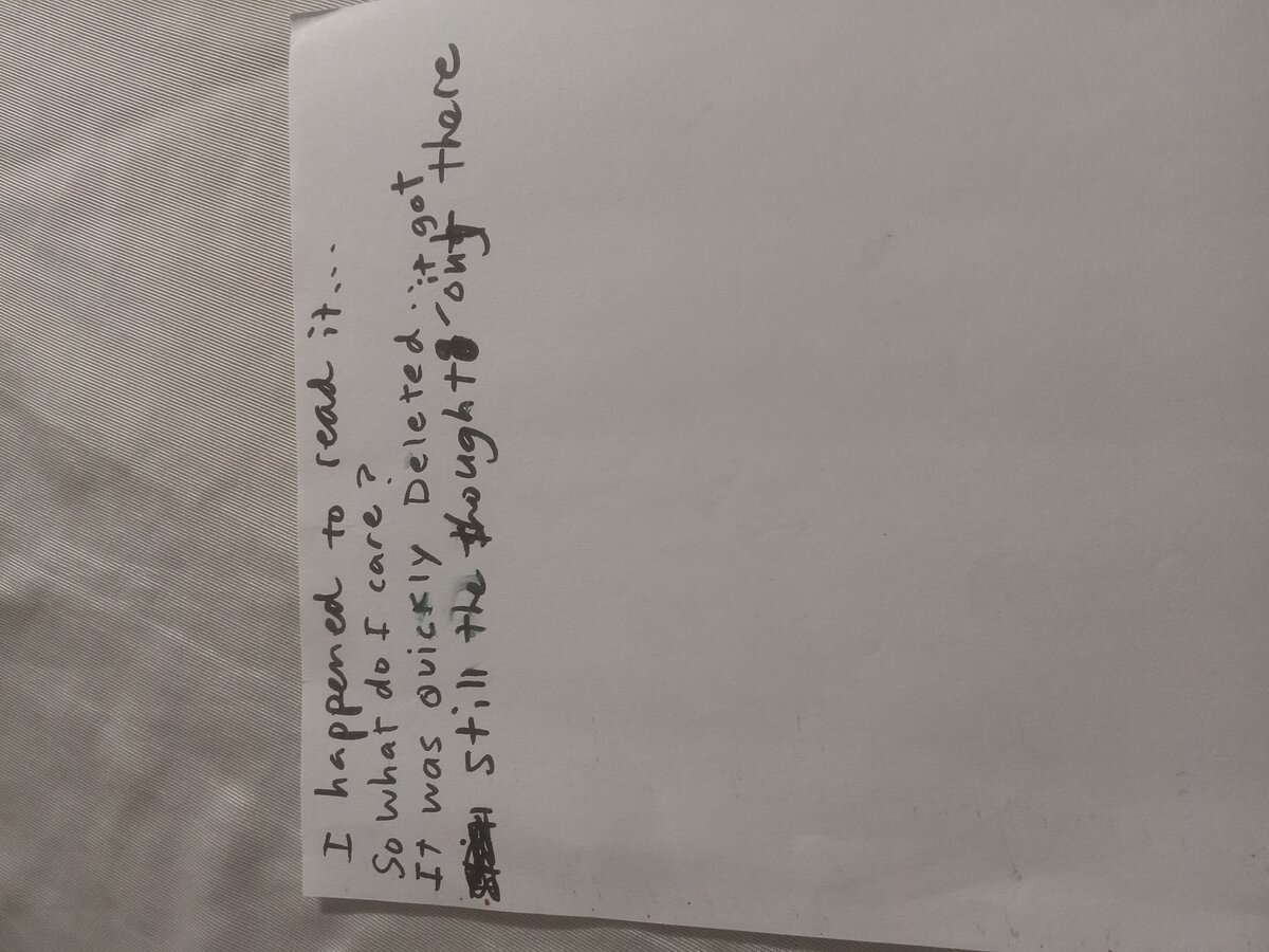 Item 1005 — I happened to read it..., picture 2 of 2
