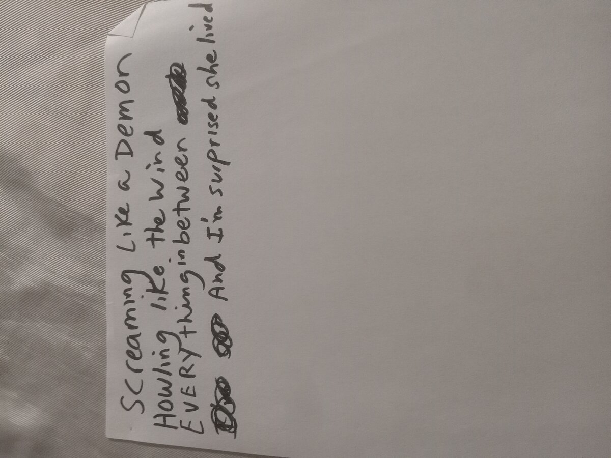 Item 1000 — Screaming Like a Demon, picture 2 of 2