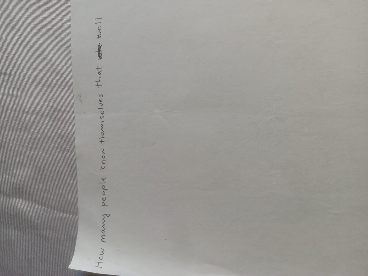 Item 897 — How many people know themselves that well, picture 2 of 2