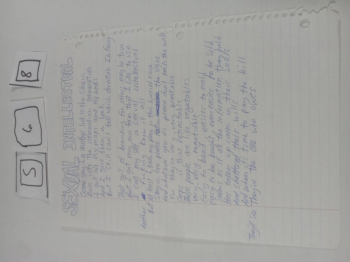 Item 568 — SEXUAL INTELLECTUAL, picture 1 of 2