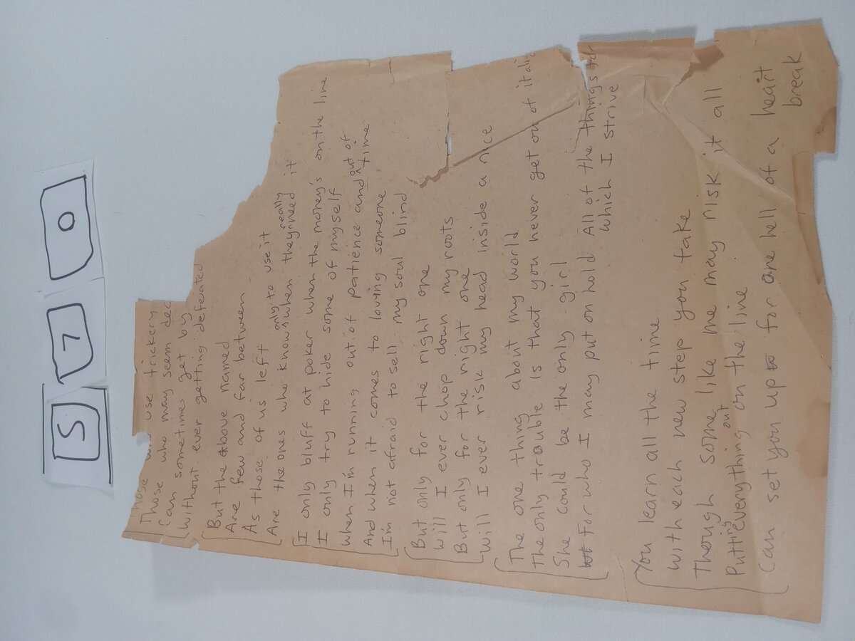 Item 570 — Those who use trickery, picture 1 of 2