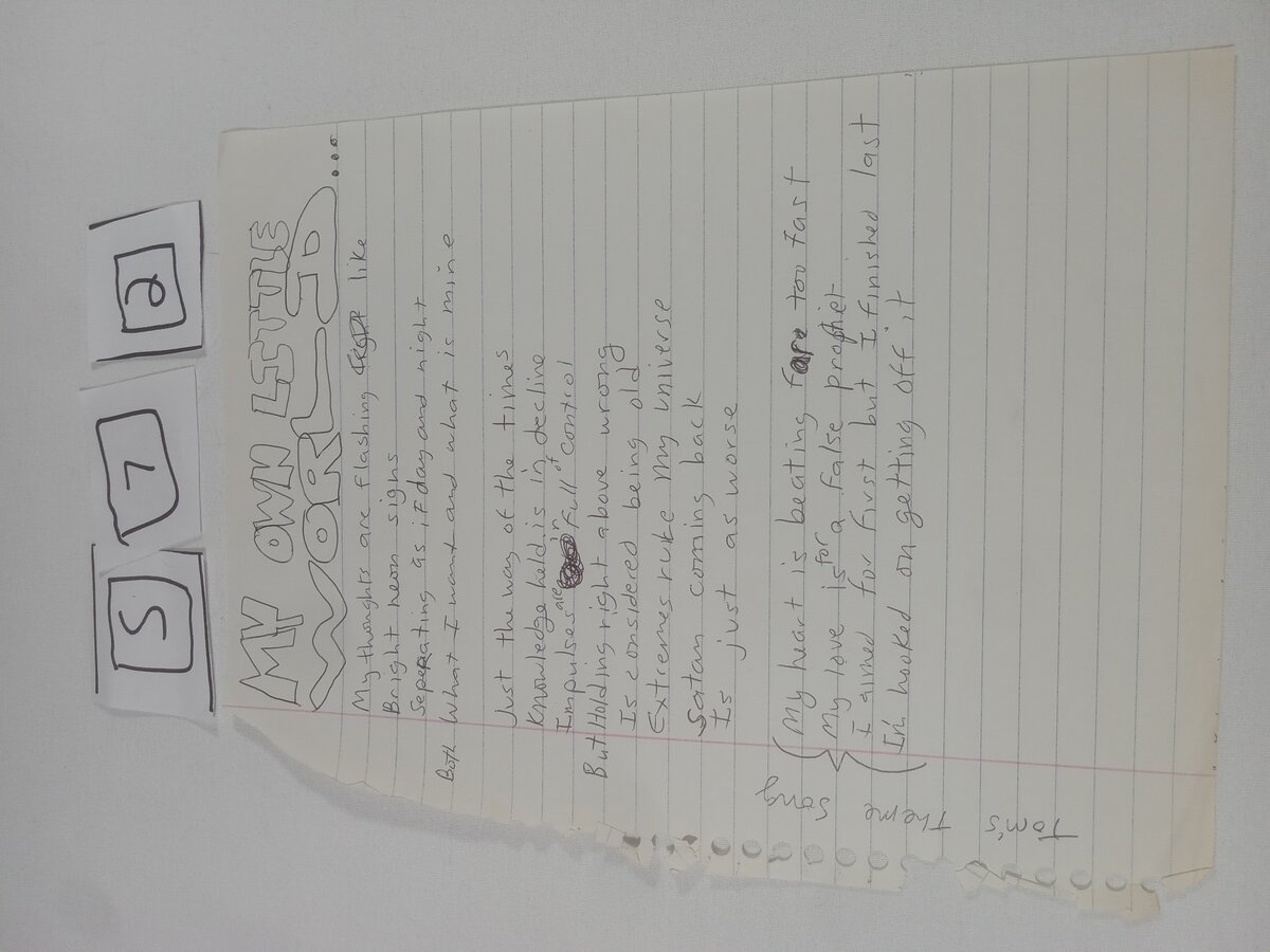 Item 572 — MY OWN LITTLE WORLD, picture 1 of 2