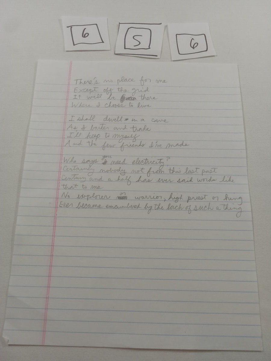 Item 656 — There's no place for me, picture 1 of 2