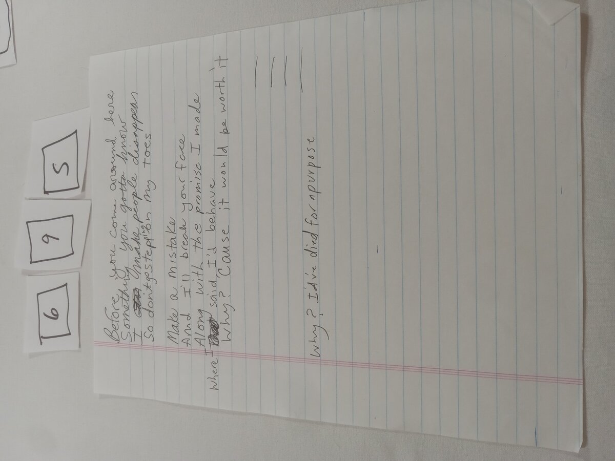 Item 695 — Before you come around here, picture 1 of 2