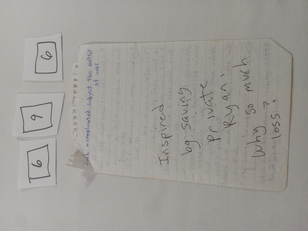 Item 696 — I got nothing against you - kill or be killed, picture 2 of 3