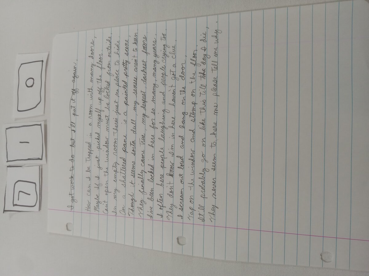 Item 710 — I got work to do but I'll put it off again., picture 1 of 2