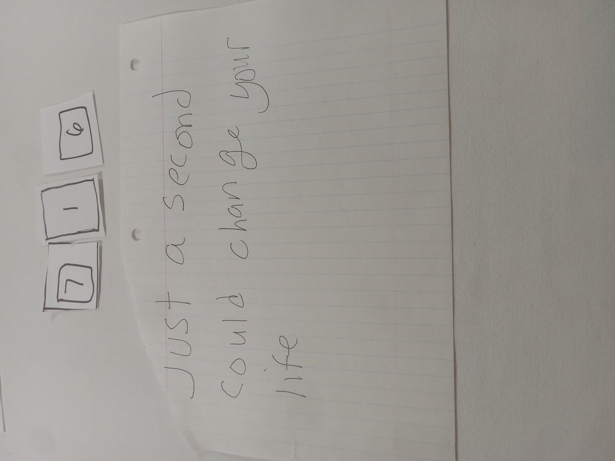 Item 716 — Just a second, picture 1 of 2