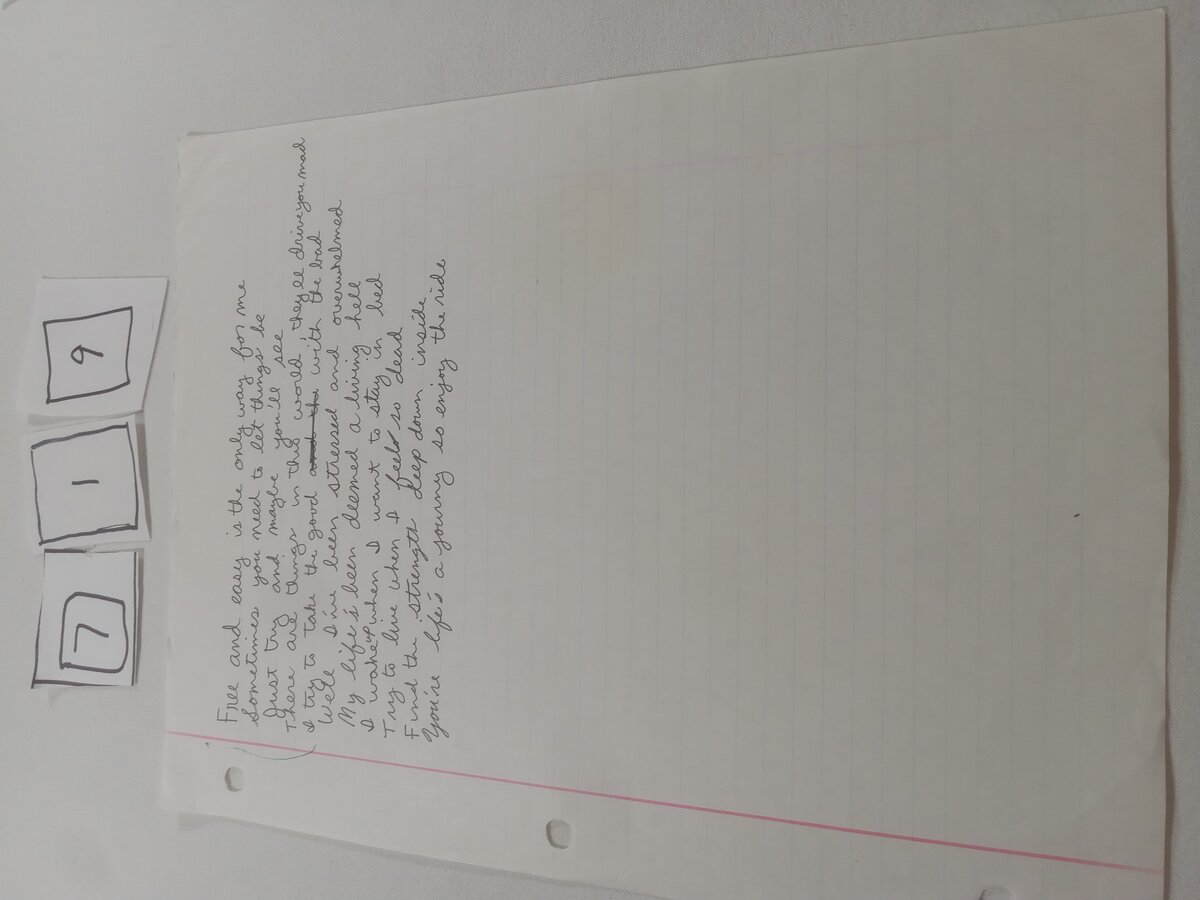 Item 719 — Free and easy is the only way for me, picture 1 of 2