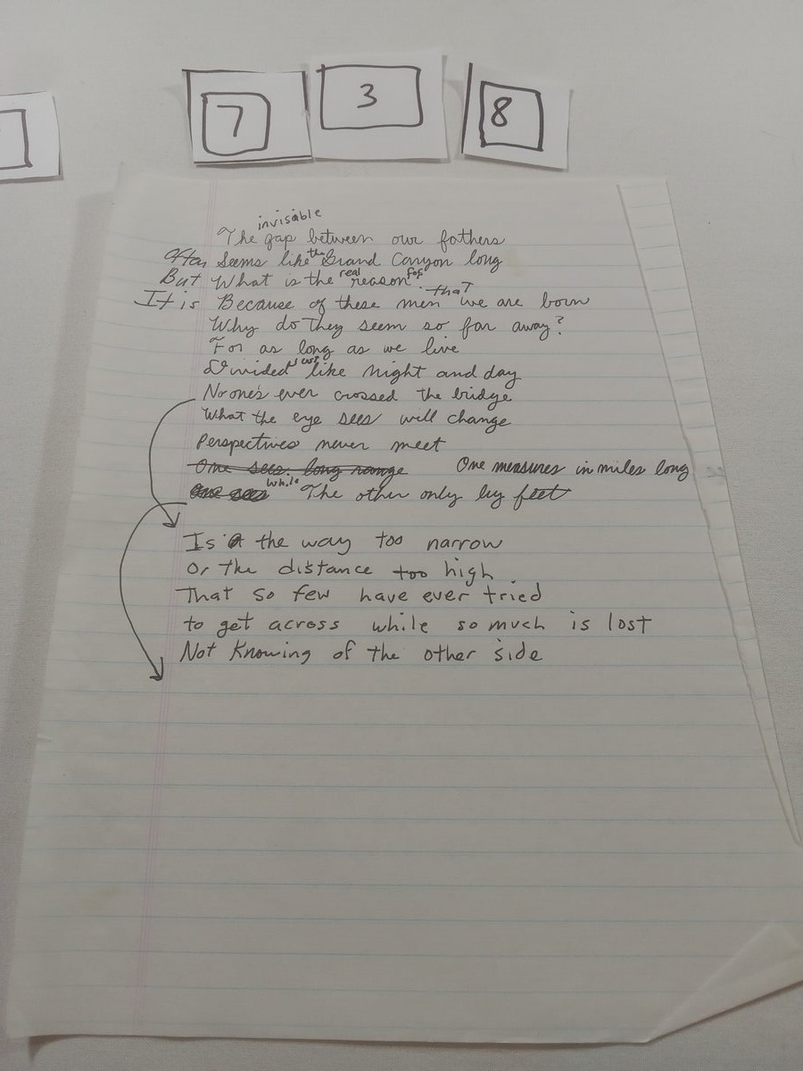 Item 738 — The invisible gap between our fathers, picture 1 of 2
