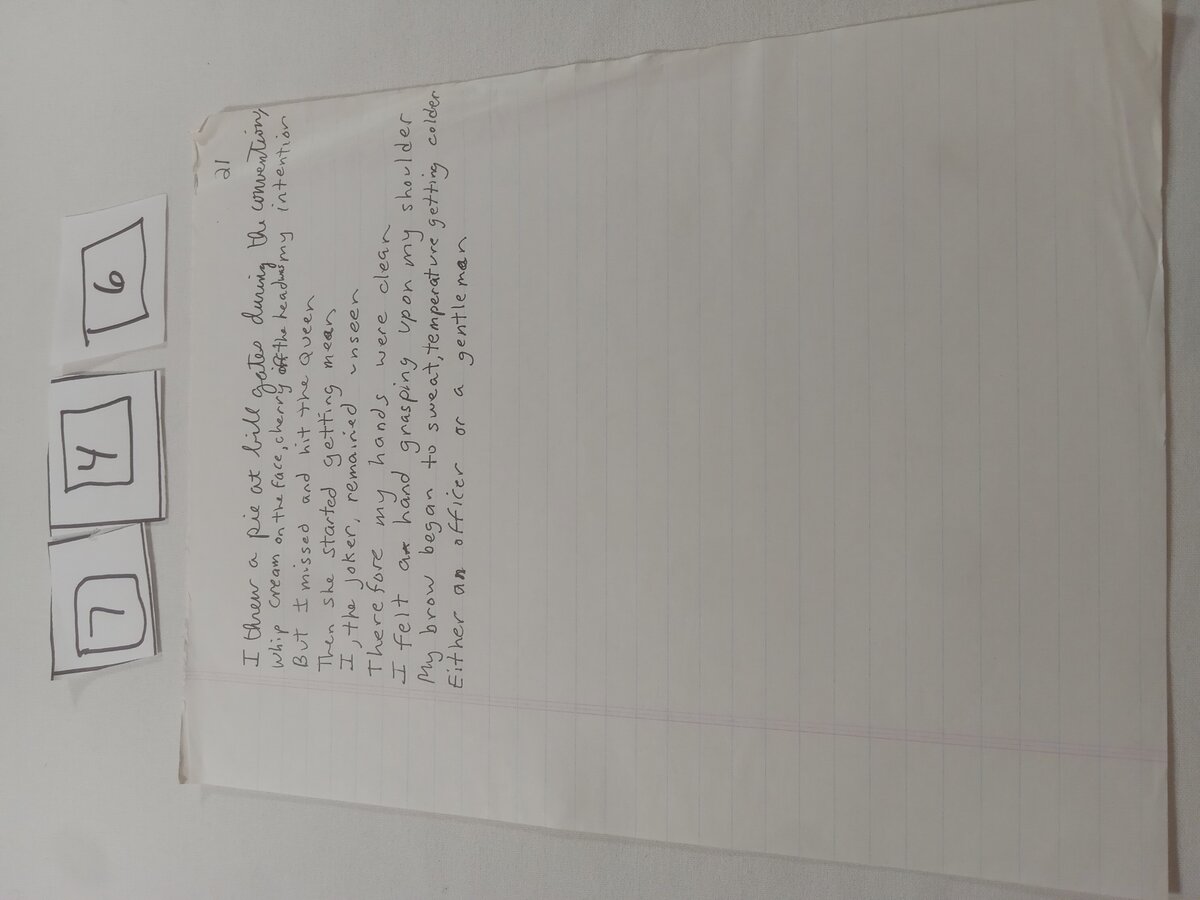 Item 746 — I threw a pie at bill gates during the convention, picture 1 of 2