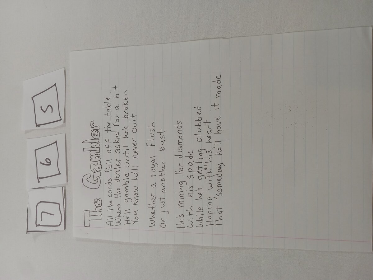 Item 765 — The Gambler, picture 1 of 2
