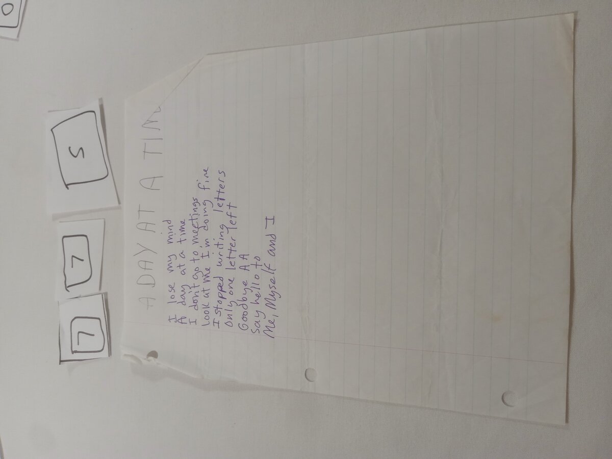 Item 775 — A DAY AT A TIME, picture 1 of 2